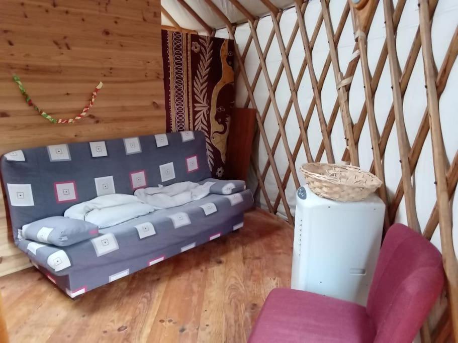 Charmante Yourte Contemporaine Carmaux Luaran gambar
